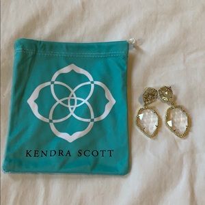 Kendra Scott Selma Earring - Clear Crystal
